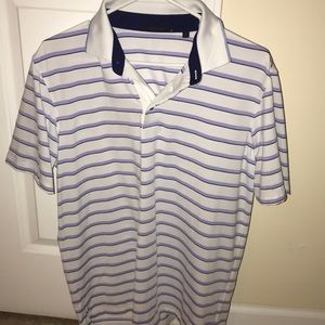 Greyson stripe polo